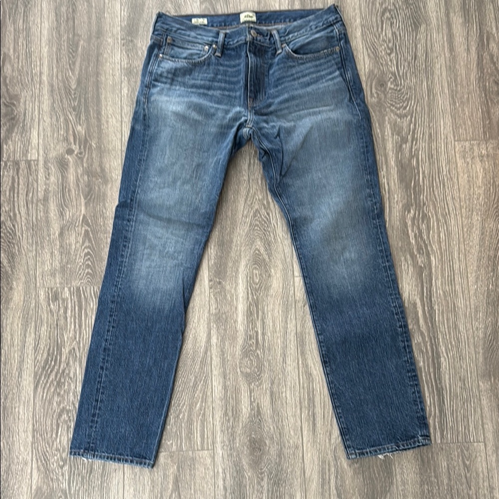 J. Crew Blue Straight Leg Jeans Classic Style